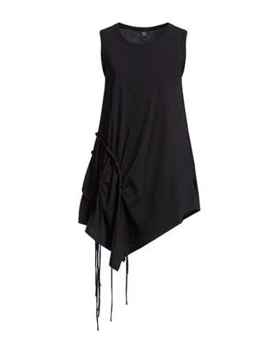 Y's Yohji Yamamoto Woman T-shirt Black Size 2 Cotton