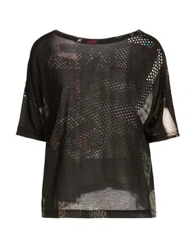 Y's Yohji Yamamoto Woman T-shirt Black Size 2 Lyocell