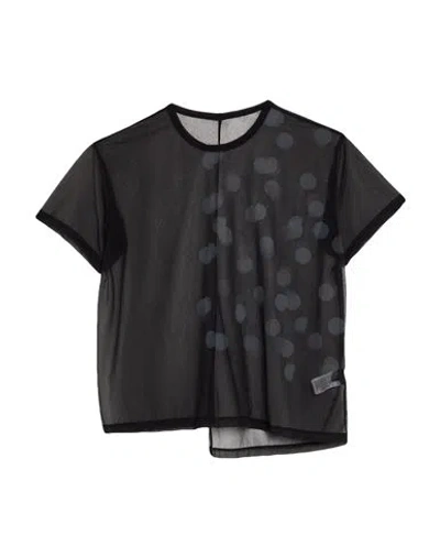 Y's Yohji Yamamoto Woman T-shirt Black Size 2 Polyester