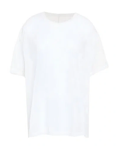 Y's Yohji Yamamoto Woman T-shirt White Size 2 Polyester