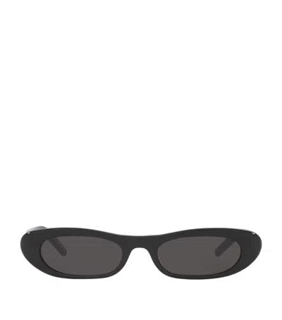 Ysl Acetate 0ys000414 Sunglasses In Black