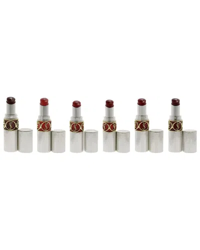 Ysl Beauty Ysl 6pc Rouge Volupte Rockn Shine Lipstick Kit In Transparent
