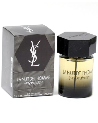 Ysl Beauty Ysl Men's 3.3oz La Nuit De L'homme Eau De Toilette Spray In Multicolor