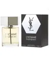 Ysl Beauty Ysl Men's 3.3oz L'homme Edt