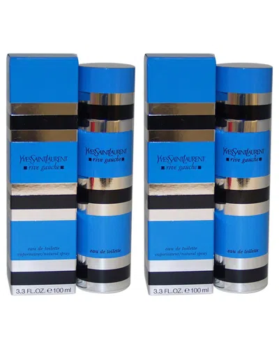Ysl Beauty Ysl Women's 3.3oz Rive Gauche Edt Pack Of 2