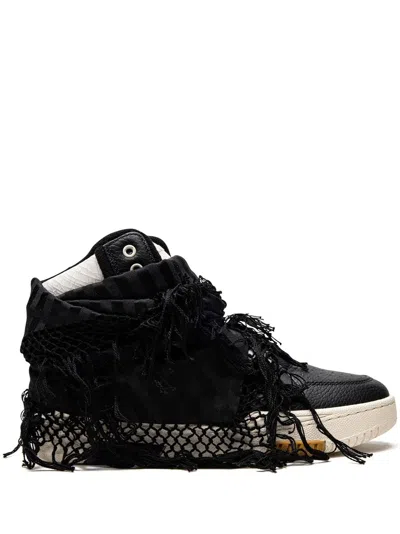Ysl Cure High-top Sneakers In Schwarz