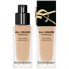 Ysl Yves Saint Laurent All Hours Luminous Matte Foundation With Spf 39 25ml (various Shades) - Lc2 In Lc2