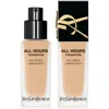 Ysl Yves Saint Laurent All Hours Luminous Matte Foundation With Spf 39 25ml (various Shades) - Lc4 In Lc4