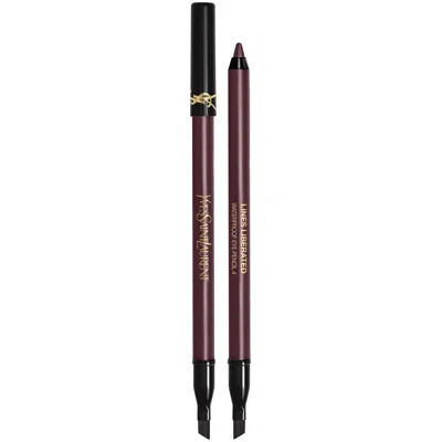 Ysl Yves Saint Laurent Lines Libeterated Eyeliner 1.2g (various Shades) - Unrestricted Plum