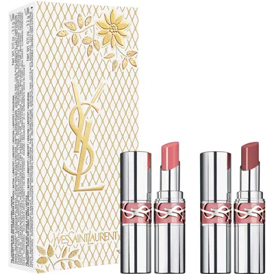 Ysl Yves Saint Laurent Loveshine Duo Gift Set In White