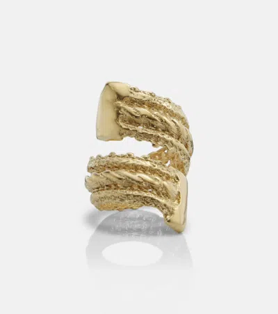 Ysso Aella 24kt Gold-plated Ring