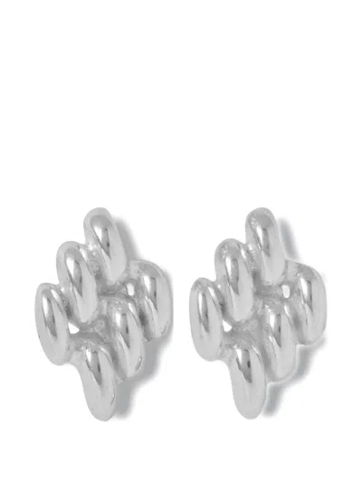 Ysso Chain-link Earrings In Metallic