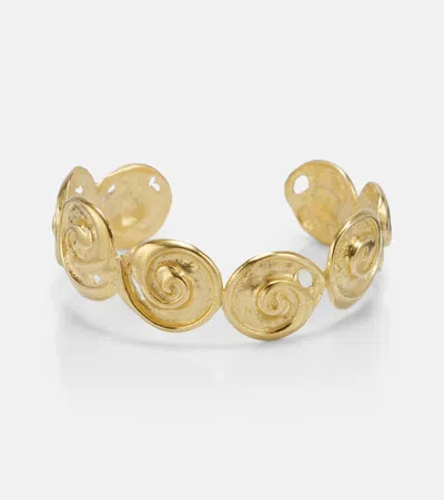 Ysso Cote 24kt Gold-plated Cuff Bracelet