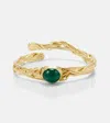 Ysso Delphi 24kt Gold-plated Bangle In Gold