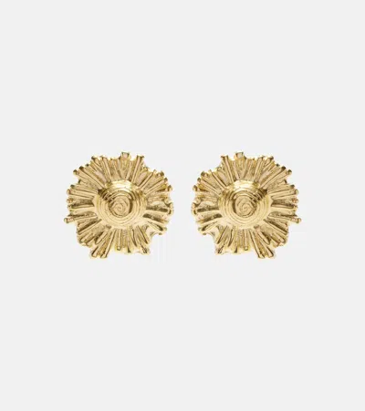 Ysso Ilios 24kt Gold-plated Earrings