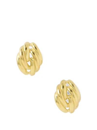 Ysso Mini Clos Earrings In Gold