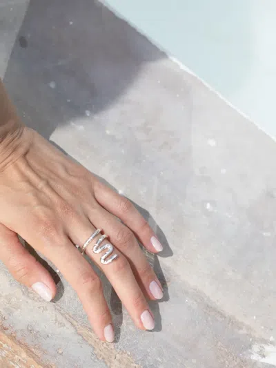 Ysso Phidi 戒指 In Silver