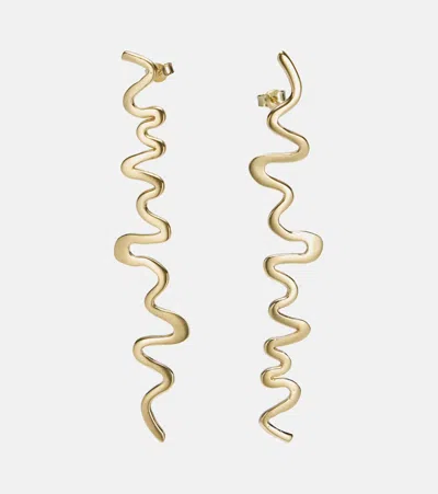 Ysso Shore 24kt Gold-plated Drop Earrings