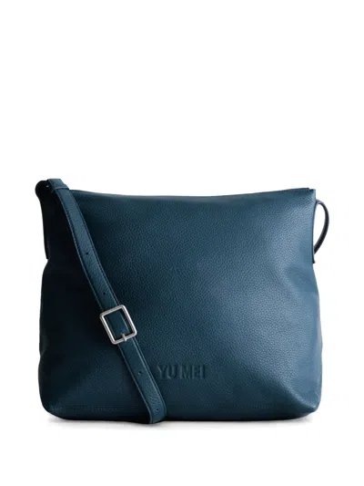 Yu Mei Braidy Cross Body Bag In Blue