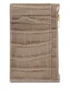 Yu Mei Frank Card Holder In Neutrals