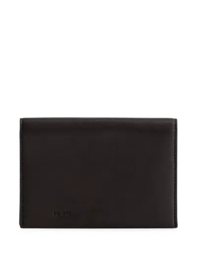 Yu Mei Jessie Folio Lambskin Wallet In Brown