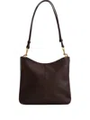 Yu Mei Joan Zip Shoulder Bag In Brown