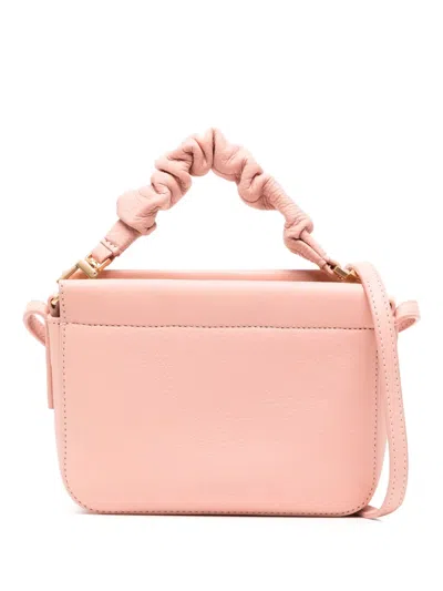 Yu Mei Scrunchie Vi Nappa Leather Bag In Pink