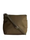 Yu Mei Small Utility Braidy Crossbody Bag In Green