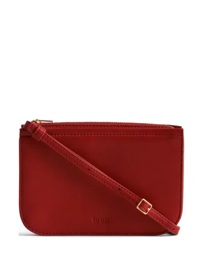 Yu Mei Vi Cross Body Bag In Red