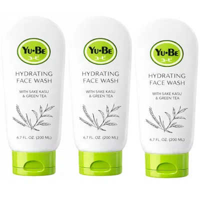 Yu-be, Inc. Green Hydrating Face Wash Trio