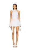 Yuhan Wang Bow Tied Dress In Ivory