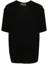 Yuiki Shimoji Short-sleeve T-shirt In Black