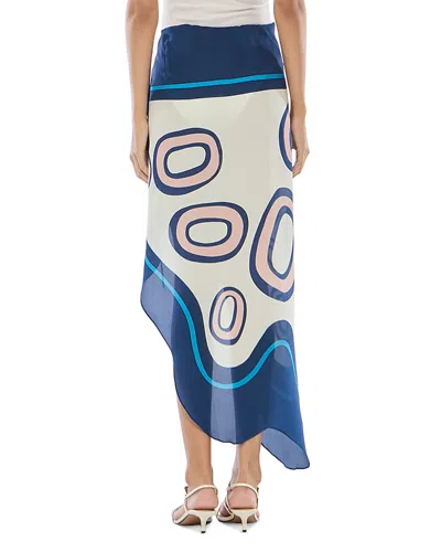 Yukio Asymmetric Chains Skirt In Multi