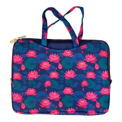 Yumbox Poche Insulated Lunch Bag Sleeve Slim, Lightweight, And Portable With Handles & Pockets For B In Pink
