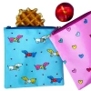Yumbox Reusable Sandwich Bags Insulated, Washable, Eco-friendly Fabric Pouches For Snacks, Wraps & L