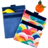 Yumbox Reusable Sandwich Bags Insulated, Washable, Eco-friendly Fabric Pouches For Snacks, Wraps & L