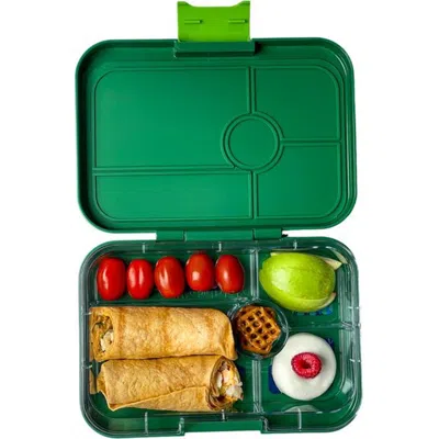 Yumbox Tapas Bento-style Leakproof Lunch Box 5 Compartments In Green