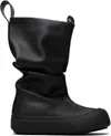 Yume Yume Black Low Fisherman Boots In Black