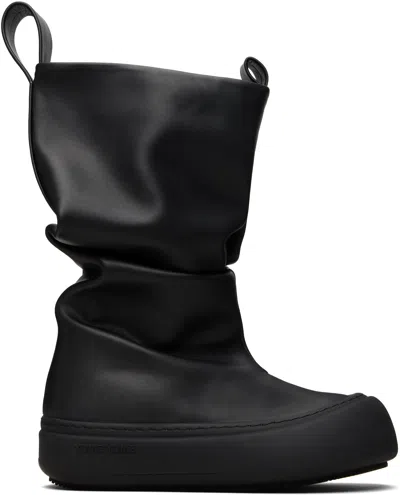Yume Yume Black Low Fisherman Boots
