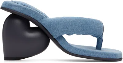 Yume Yume Blue Love Mule Sandals