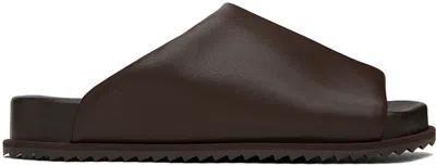 Yume Yume Finn Vanquish Choco Slide Sandals In Brown