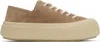 Yume Yume Brown Goofy Sneakers In Cappuccino Suede
