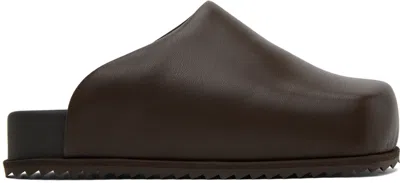 Yume Yume Brown Truck Loafers In Vanquish Chocolate