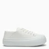 YUME YUME GOOFY WHITE LEATHER LOW TRAINER