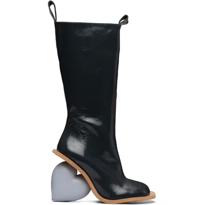 Yume Yume Gray Love Tall Boots