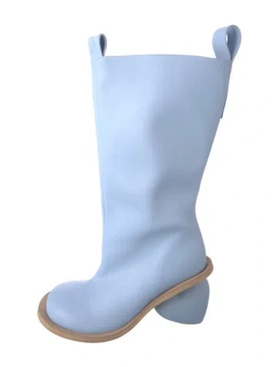Pre-owned Yume Yume Leather Boots In Blue