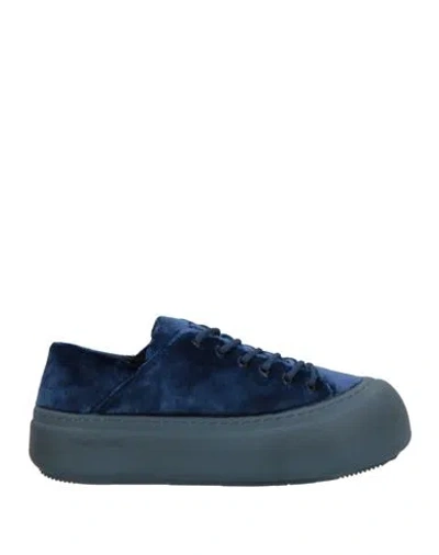 Yume Yume Man Sneakers Navy Size 11 Textile Fibers In Blue
