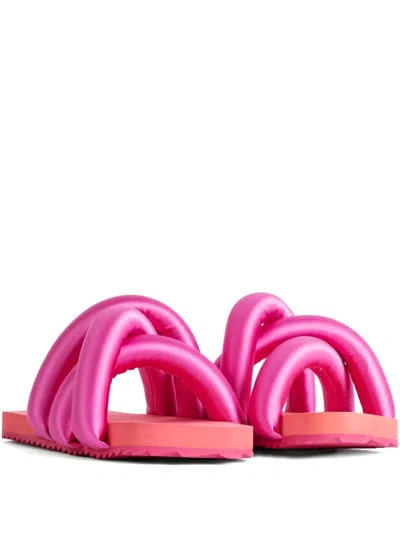 Yume Yume Padded Sandals In Pink
