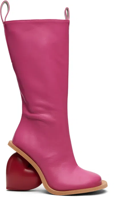Yume Yume Pink Love Tall Boots