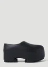 Yume Yume Black Platform Clogs In Black
